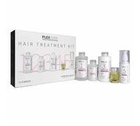 New 5pc Plex System Hair Treatment Kit With Cleansing Shampoo,Nourishing Hair Mask,Hydrating Conditioner,Restoring Hair Oil & Hair Styling Serum Perfect Kit Gift For Healthy, Beautiful Hair -A08