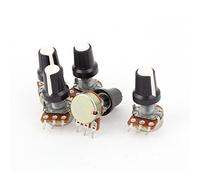 New 5pcs Variable Resistors 10K OHM 3 Terminal Linear Rotary Audio B Potentiometers Type Potentiometer Specialised accessories