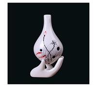 New 6-hole Ocarina Hand-painted Pattern Ceramic Ocarina Musical Instrument Beginner Student Ocarina With Lanyard ocarina instrument (18)