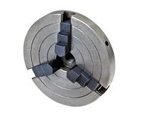 New 6" Wood Lathe Chuck Threaded 3 Jaw Back Thread 3/4 x 16 TPI - Reversible Jaws
