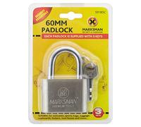 New 60MM Heavy Duty Padlock with 3 Keys Security PAD Lock Luggage Locker Toolbox