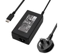 New 65W USB-C Compatible with Asus ADP-65SD B Laptop Notebook Liteon Charger 20V 3.25A Type-C + UK Power Cord