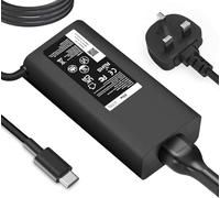 New 65W USB C Power Adapter Compatible with Dell Latitude 3440/3540/5320/5420/5430/5440/5520/5530/5540/7330/7340/7400/7430/7440/XPS 13,ChromeBook 3100,2-in-1 Tablet,Type C Adapter Power Cord