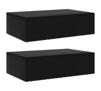 vidaXL 2x Garden Furniture Covers 12 Eyelets Outdoor Patio Furniture Cover Set