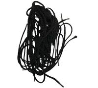 New 8ft & 10ft Trampoline Black Tie Cords For Enclosure Netting