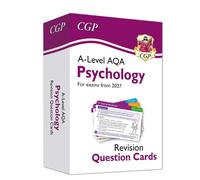 New A-Level Psychology AQA Revision Question Cards (For exams from 2027)