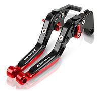 New Accessories Brakes Lever Clutch for Suzuki Katana 2020 CNC Adjustable Folding Motorcycle Brake Clutch Levers (RED)