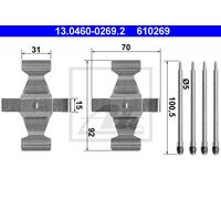 New Accessory Kit, disc brake pad for MERCEDES-BENZ:W220,R129,C-CLASS,M-CLASS,