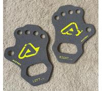 NEW ACER NTI BLISTER PALM SAVER PROTECTORS ONE PAIR GREY ADULT L/XL