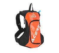 Acerbis Acqua Logo 5L Hydration Backpack, white-orange for Men