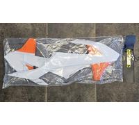 NEW ACERBIS KTM 85SX MX 2018-2024 WHITE/ORANGE RADIATOR PANELS - 0022928-485