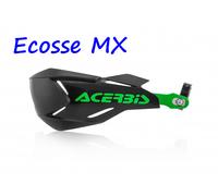 Acerbis X-Factory Hand Guard, black/green, One size