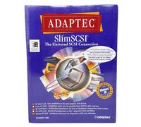 NEW Adaptec SlimSCSI 1460D APA-1460B-EFIGS Kit PCMCIA Card & 2 x 50-pin Cables