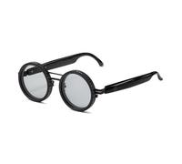 New Adjustable Dimming Round Smart AI Translation Glasses Blue UV With Functions Smart Polarized Sunglasses L Multiple B0L5