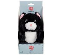 New Adorable Black Cat Hottie - Soft Plush Microwaveable Heat Pack and Cosy Winter Warmer, Thoughtful Comfort Gift for Loved Ones and Cat Lovers, Perfect for Chilly Evenings-A86