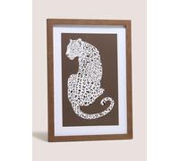 New Adorable Leopard Hanging Wall Art, Striking Animal Print Home Décor, Lightweight & Easy-to-Hang Statement Piece for Living Room, Bedroom, Hallway Decor-T65