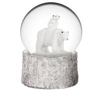 New Adorable Nordic Noel Snow Globe Christmas Globe Polar Bear & Baby Design Festive Decoration Ornament Add a Touch Of Charm To Your Christmas Home Décor Gift - A92