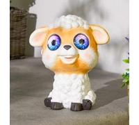 New Adorable Solar Powered Bright Eyes Lamb Garden Light with Energy-Efficient LEDs, Outdoor Decorative Ornament, Eco-Friendly Garden Décor - G41 (lamb)
