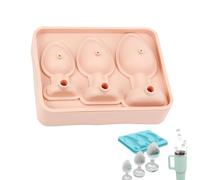 New Adult Prank Ice Mold Trays,Silicone Fun Shapes Ice Molds for Whiskey Cocktails,Reusable Mold with Leak Proof Removable Lid,Personalized Cube Trays for Party Gag Gifts and Drink Chilling (Pink)