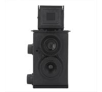 New Adult Science DIY Dual Lens Assembly 35mm Film Camera Retro Double Reflective Vlog Recording Story