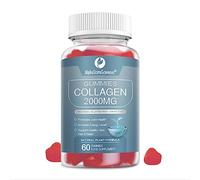 **New**Advanced Collagen Gummies 2000mg - Promote Skin Elasticity, Hair Growth, and Joint Health - Delicious Berry Flavoured Gummy Vitamins for Youthful Radiance