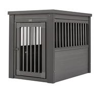 New Age Pet ecoFLEX Pet Crate/End Table, Medium, Grey