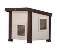 New Age Pet ECTH350 ecoFLEX Albany Outdoor Feral Cat House, Multicolor