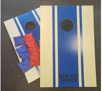 New Age Sports Cornhole Game Set - Complete with 2 Boards, 8 Bags and a carry bag - Great for parties, BBQ's and fun with your Family - Manufacturers Second's