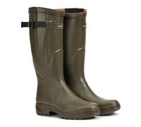 New Aigle Parcours 2 Vario Mens Womens Adjustable Green Wellies Wellington Boots