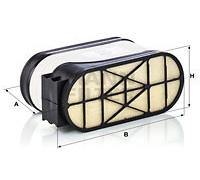 Mann Filter Air Filter CP33280 - for Deutz-Fahr TCD 3.6 L04 Tier 4i