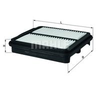 MAHLE Air Filter LX3159 LX 3159 Fits SUZUKI GRAND VITARA 2.7