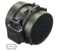 Air flow meter with housing AF10253-12B1 DELPHI for LAND ROVER DISCOVERY Mk II