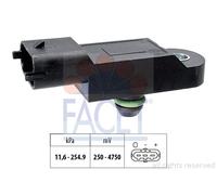 New Air Pressure Sensor, height adaptation for RENAULT:WIND,CLIO III,ESPACE IV