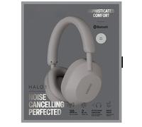 New Airbuds Halo 1 Noise Cancelling Headphones With Balanced Audio Performance At Any Volume, Up to 30 Hours of Wireless Playtime On A Full Charge, to Stream All of Your Favourite Music- Grey.