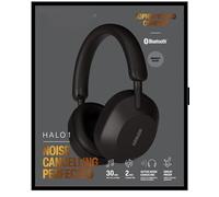 New Airbuds Halo 1 Noise Cancelling Headphones With Balanced Audio Performance At Any Volume, Up to 30 Hours of Wireless Playtime On A Full Charge, to Stream All of Your Favourite Music- Black.