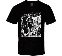 New Allen Iverson Steps Over Tyronn LUE Men's T Shirt Black M
