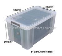 NEW Allstore Commercial Quality Clear Plastic Storage Box Boxes & Lids 33 Sizes