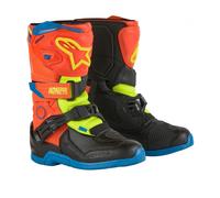 New Alpinestars Tech 3s Kids Motocross Boots Orange Yellow BNIB