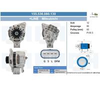 New Alternator A2TA5191 A2TA5192 MD325696 MD334167 MD367214 MR994190