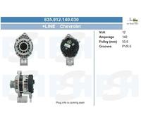 New Alternator for CHEVROLET:CRUZE 13502580 13579676