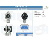 New Alternator for CHEVROLET DAEWOO:MATIZ,SPARK,SPARK LITE 219235