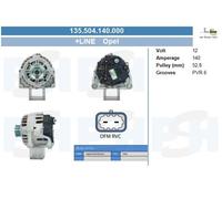 New Alternator for CHEVROLET OPEL VAUXHALL:TRAX,TRACKER,ASTRA J,ZAFIRA C