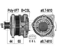 New Alternator for NISSAN RENAULT:X-TRAIL,DUALIS I,KOLEOS I A3TJ3881