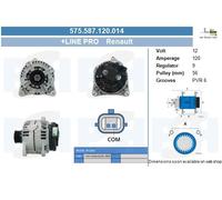 New Alternator for RENAULT:CLIO II,FLUENCE,CLIO III,MEGANE CC,MEGANE II