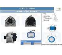 New Alternator for RENAULT:MEGANE II,SCÉNIC II,GRAND SCÉNIC II 7711135332
