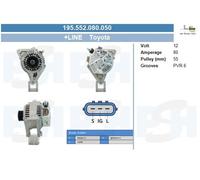 New Alternator for TOYOTA:RUNX,MR III,COROLLA,MR2 III,COROLLA IX 270600D110
