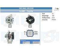 New Alternator for TOYOTA:VITZ,AURIS,BLADE,VERSO,YARIS 270600T050 270600T051