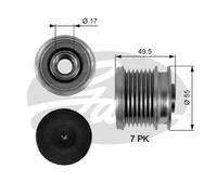 GATES OAP7086 Alternator Freewheel Clutch