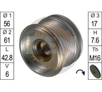 ALTERNATOR PULLEY EP012G