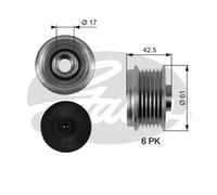 New Alternator Freewheel Clutch for RENAULT VOLVO:S40 I,KANGOO,CLIO II 8641982